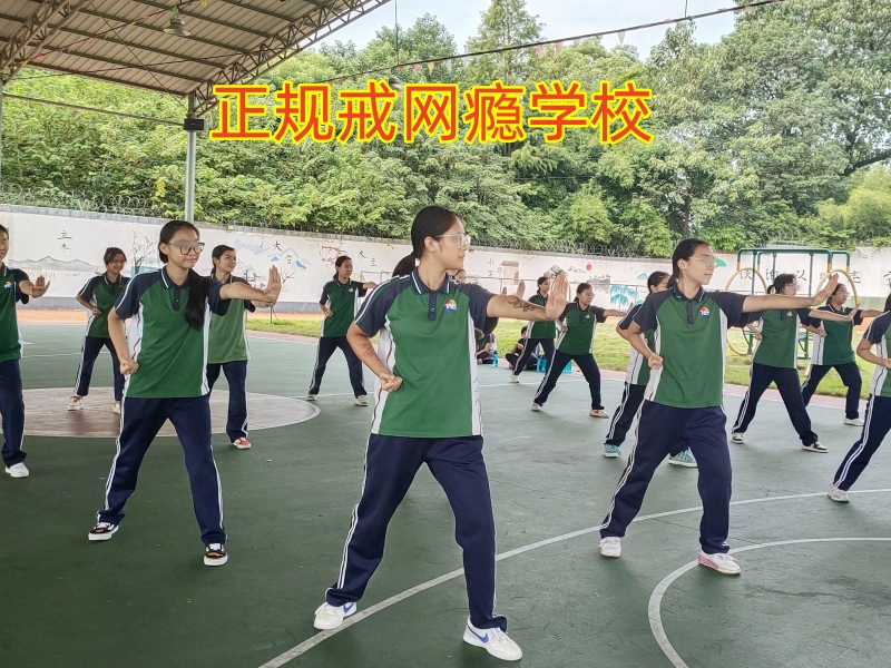 孩子沉迷手機,正規戒網癮學校