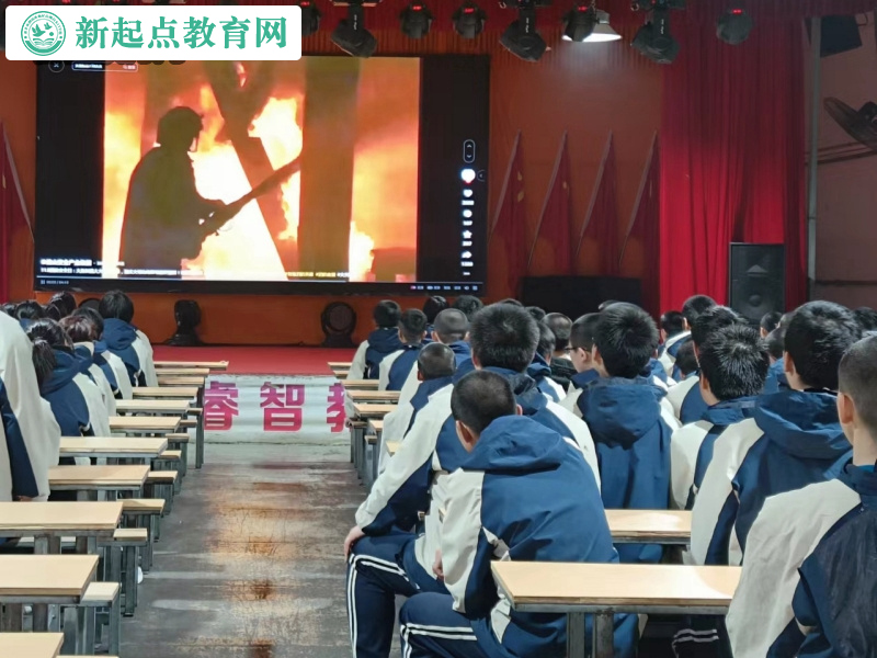 新起點孩子叛逆學校開展消防應急疏散演練